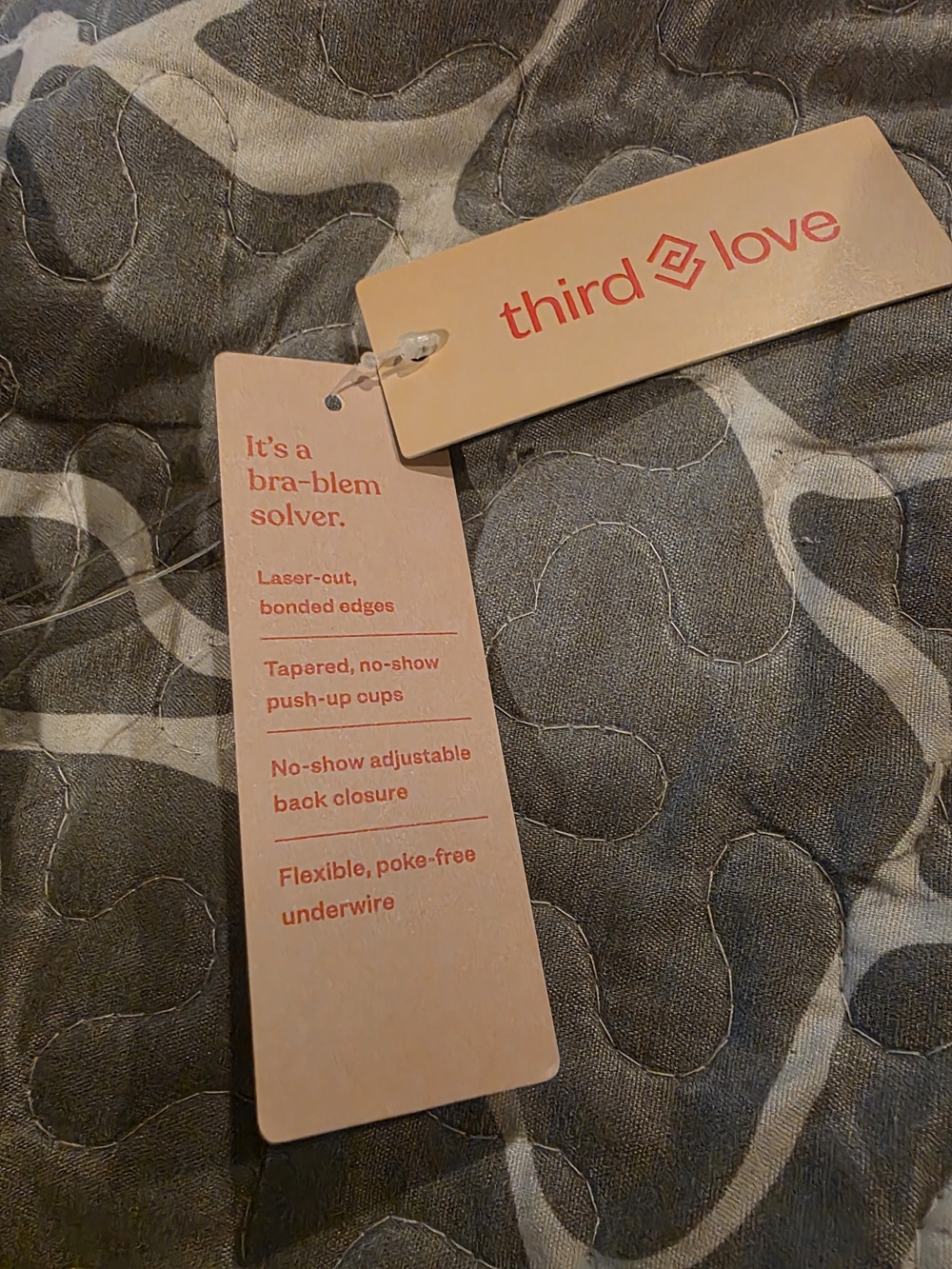 ThirdLove Zero Edge Push UP Bra Black 38C NWT - Picture 6 of 6